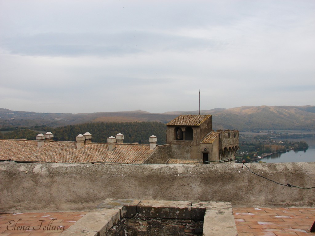Castello di Bracciano, camminamento di ronda.